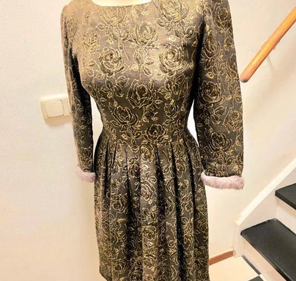 Vintage 80's Midi Dress - Yatva