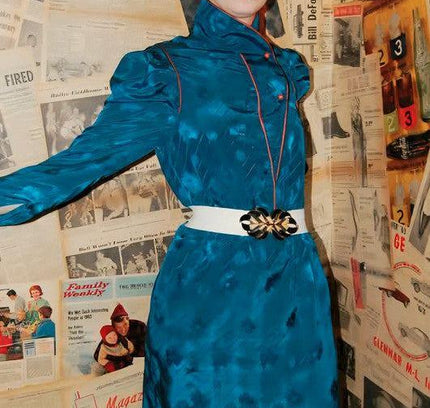 Vintage 80's Midi Dress - Yatva