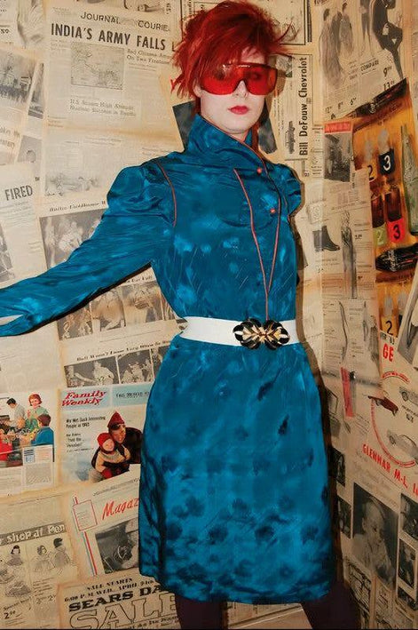 Vintage 80's Midi Dress - Yatva