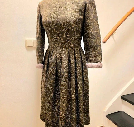 Vintage 80's Midi Dress - Yatva