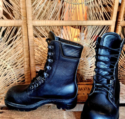 Vintage 80s Military Shoes - Yatva
