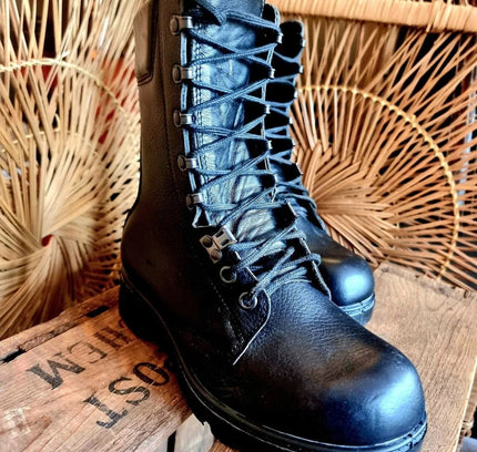 Vintage 80s Military Shoes - Yatva