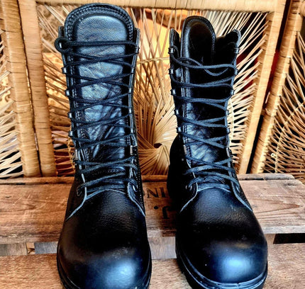 Vintage 80s Military Shoes - Yatva