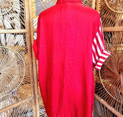 Vintage 80's Miss Astor Silk Shirt - Yatva
