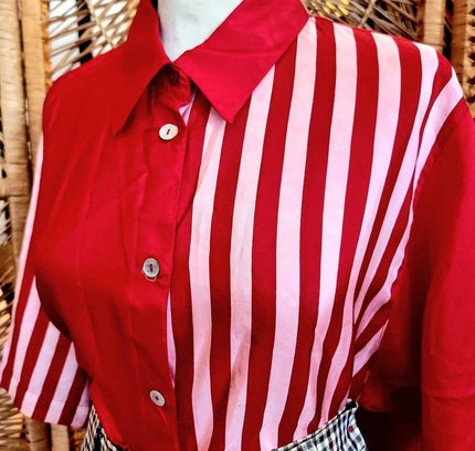 Vintage 80's Miss Astor Silk Shirt - Yatva