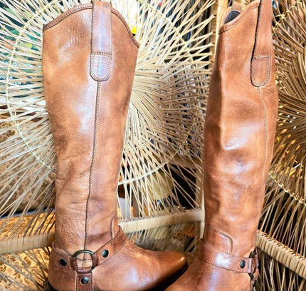 Vintage 80's Moto Harness Boot - Yatva