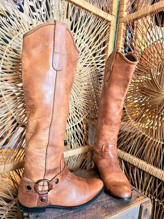 Vintage 80's Moto Harness Boot - Yatva
