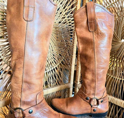 Vintage 80's Moto Harness Boot - Yatva