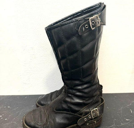 Vintage 80s Motorcycle Boots - Yatva