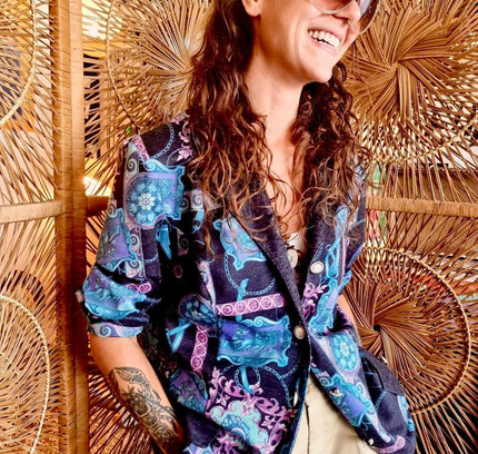 Vintage 80´s Multi - colour Jacket - Yatva