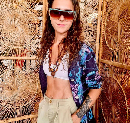 Vintage 80´s Multi - colour Jacket - Yatva