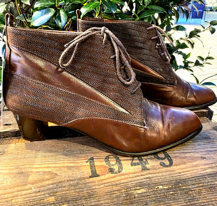 Vintage 80's Nalini Ankle Boots - Yatva