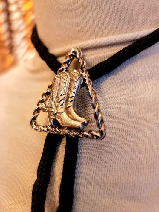 Vintage 80's Necktie Necklace - Yatva