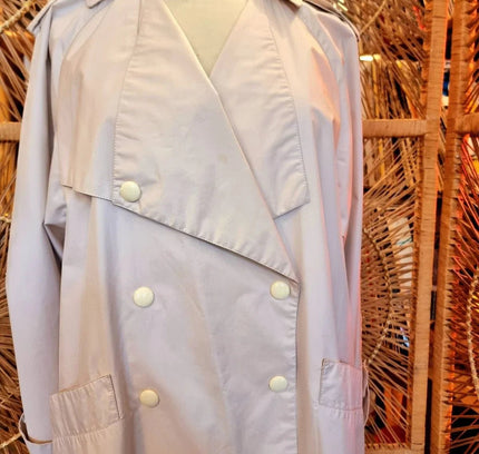 Vintage 80s Norbert Nel Paris TrenchCoat - Yatva
