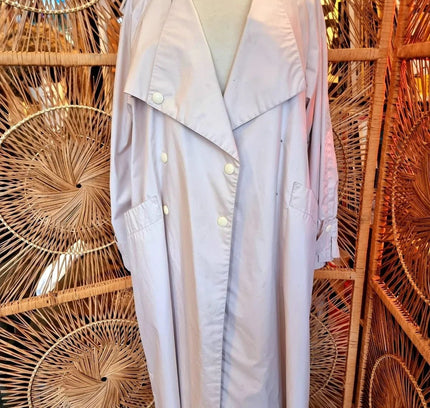 Vintage 80s Norbert Nel Paris TrenchCoat - Yatva