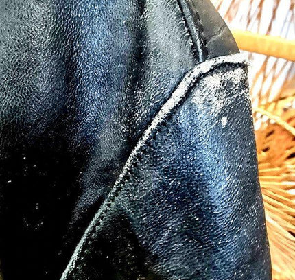 Vintage 80s Obsession Leather Crop Jacket - Yatva