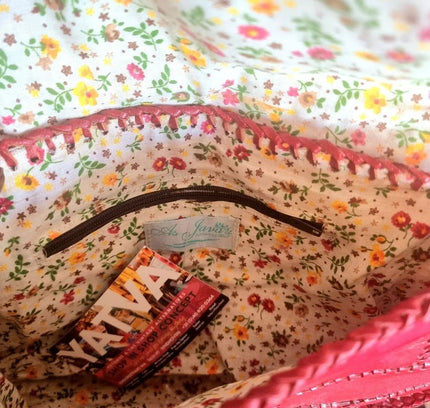 Vintage 80's Patchwork Leather Shoulder Bag - Yatva