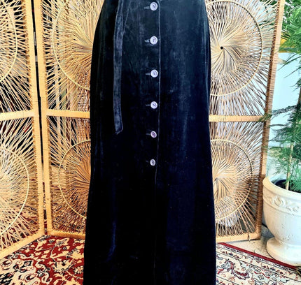 Vintage 80s Paul Jones Fashion Maxi Skirt - Yatva