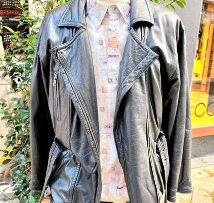 Vintage 80's Pelle D'oro Leather Jacket - Yatva