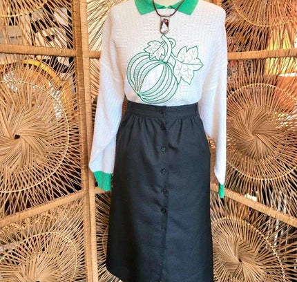 Vintage 80's Pencil Skirt - Yatva