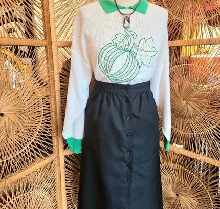 Vintage 80's Pencil Skirt - Yatva