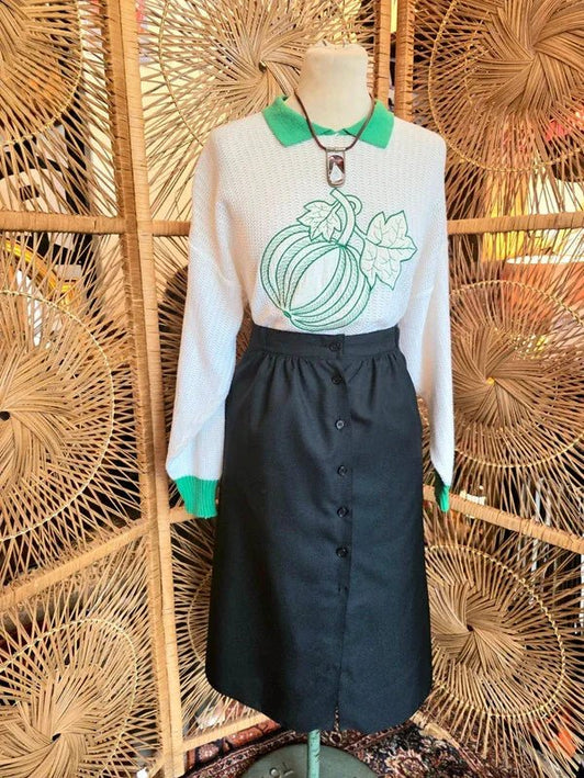 Vintage 80's Pencil Skirt - Yatva