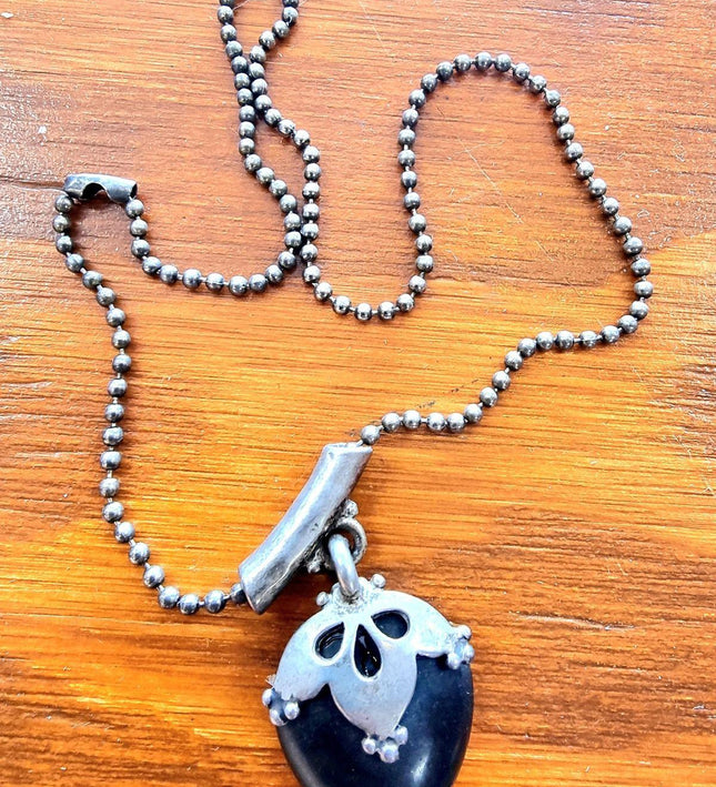 Vintage 80's Pendant Necklace - Yatva