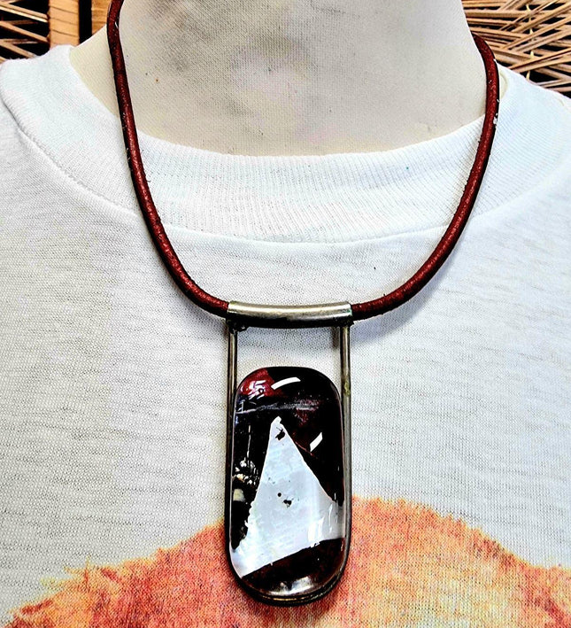 Vintage 80s Pendant Necklace - Yatva