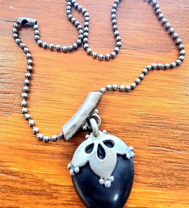 Vintage 80's Pendant Necklace - Yatva