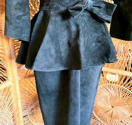 Vintage 80's Peplum Dress - Yatva