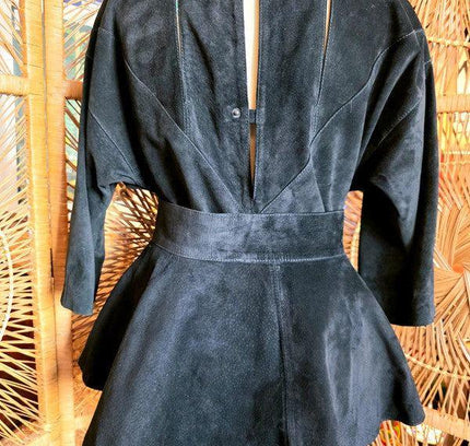 Vintage 80's Peplum Dress - Yatva