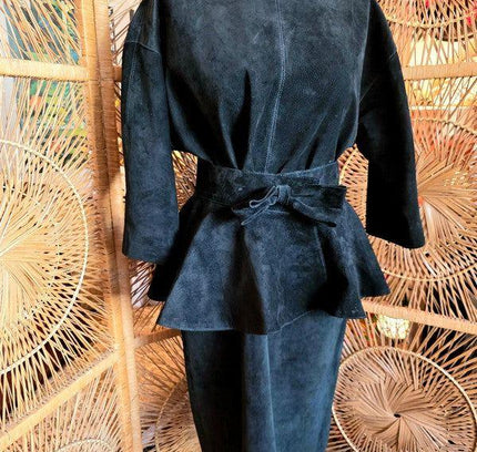 Vintage 80's Peplum Dress - Yatva