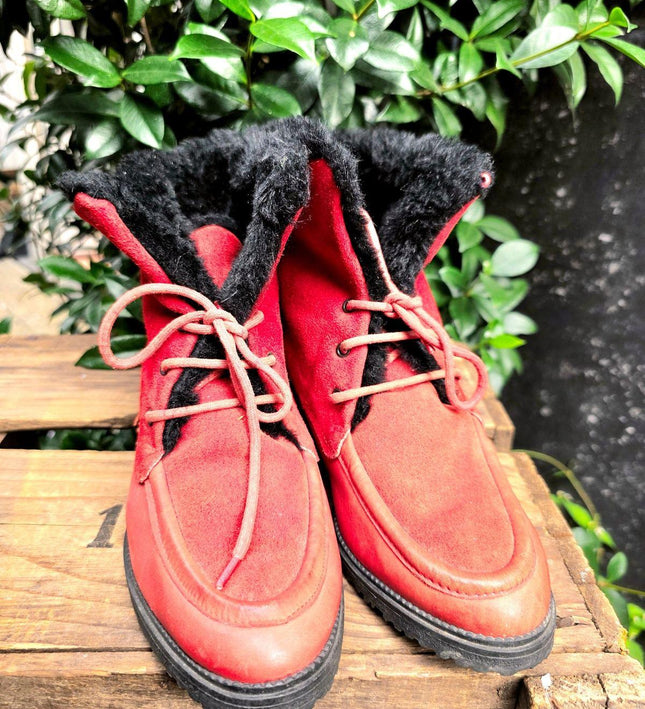 Vintage 80's Perlecla Ankle Boots - Yatva