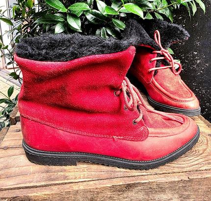 Vintage 80's Perlecla Ankle Boots - Yatva