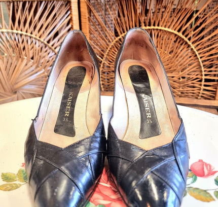 Vintage 80s Peter Kaiser Shoes - Yatva