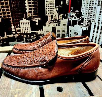 Vintage 80's Peter Kaiser Slip on Shoes - Yatva