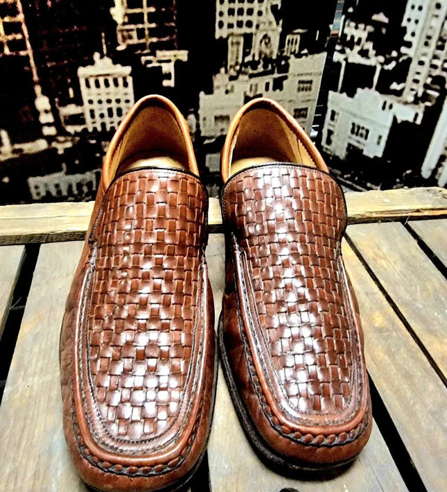Vintage 80's Peter Kaiser Slip on Shoes - Yatva