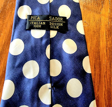 Vintage 80´s Pica Sador Silk Tie - Yatva