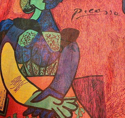 Vintage 80's Picasso Scarf - Yatva