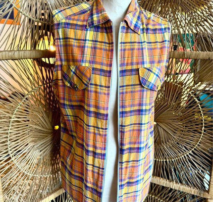 Vintage 80´s Plaid Top - Yatva