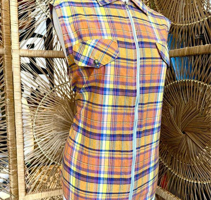 Vintage 80´s Plaid Top - Yatva