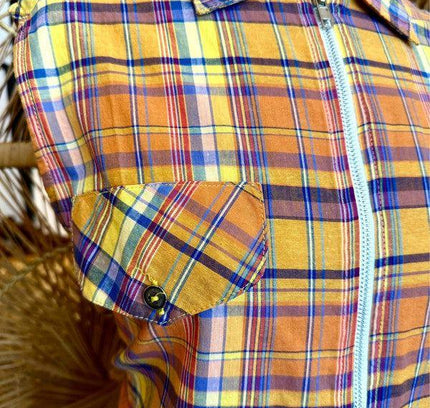 Vintage 80´s Plaid Top - Yatva