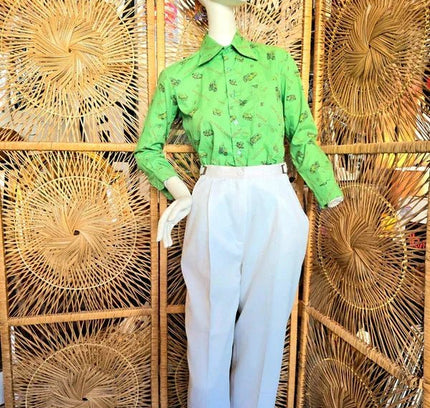 Vintage 80's Pleated Trousers - Yatva