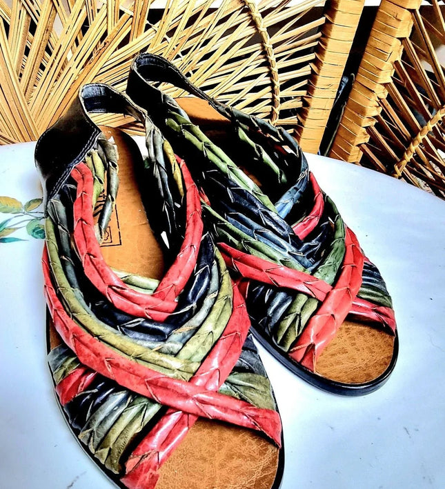 Vintage 80s Prentiss Slingback Shoes - Yatva