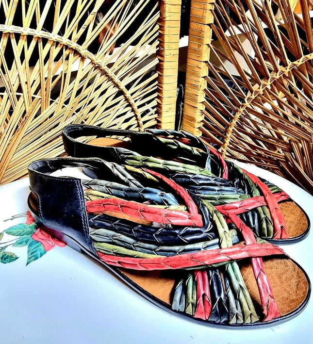 Vintage 80s Prentiss Slingback Shoes - Yatva