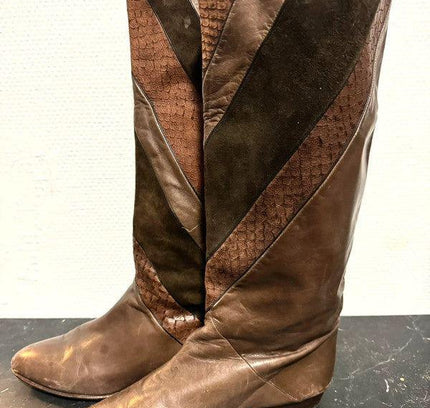 Vintage 80s Pull Up Boot - Yatva