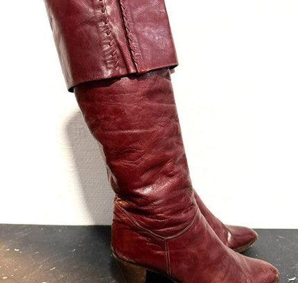 Vintage 80s Pull up boots - Yatva