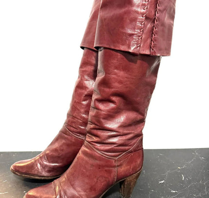 Vintage 80s Pull up boots - Yatva