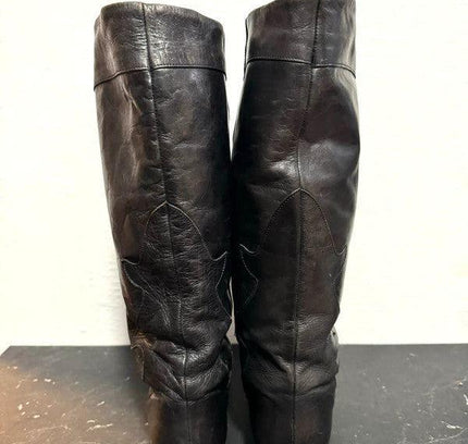 Vintage 80s pull up boots - Yatva