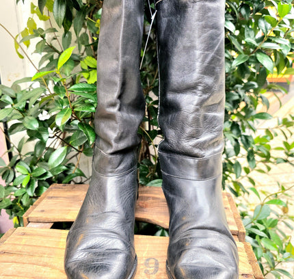 Vintage 80's Pull Up Boots - Yatva